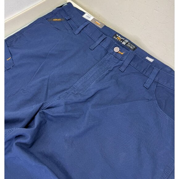 Ariat Pants 50X32 Rebar M4 Relaxed Straight Stretch Utility Carpenter Workwear - Picture 4 of 16